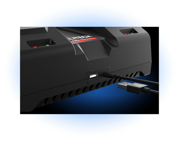 Порты для зарядки USB и Type-C