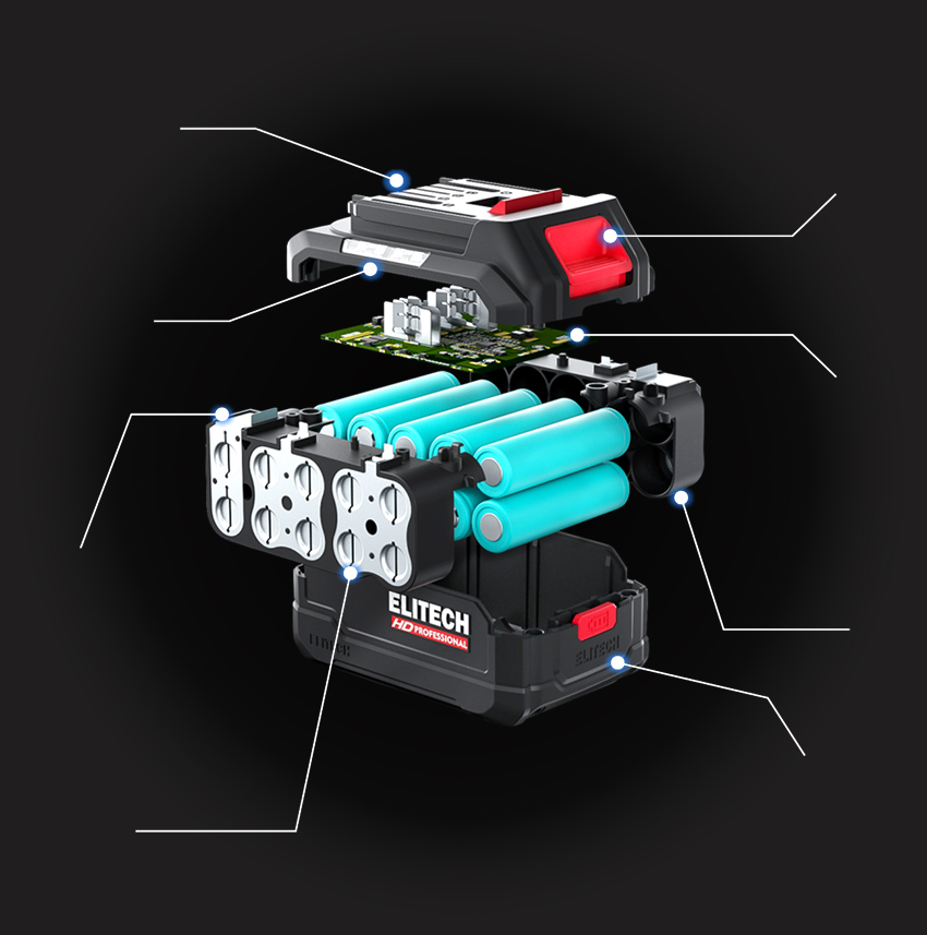 Схема устройства ELP - Elitech Lithium platform