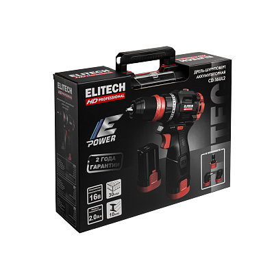 Дрель аккумуляторная м/ф CD 16UL2 (E2201.078.02) - фото 17