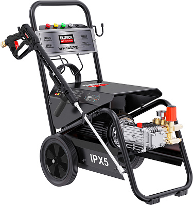 Мойка высокого давления ELITECH HD HPW 6430IW3 6,4кВт, 200бар, 750л/час - фото 2