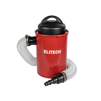 Пылесос для стружки ELITECH ПДС 1100К 1100Вт, 25мбар , 50л - фото 1