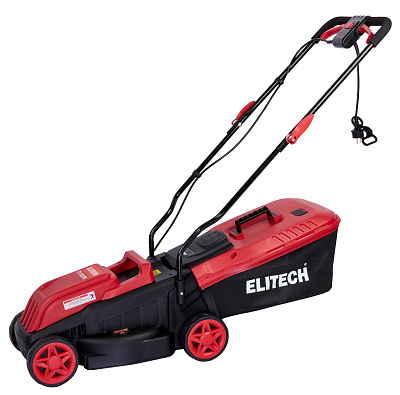 Газонокосилка электрическая ELITECH ГЭ 1232ТK 1,2кВт, 32см - фото 2