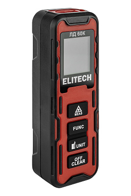 Дальномер лазерный ELITECH ЛД 60К 60м, 2хААА - фото 8