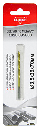 Сверло 3.5х70  HSS-G+TiN 1шт 1820.095800