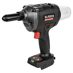 Пистолет заклепочный акк. ELITECH HD CRG 2063BL 20В, 6,4мм, без АКБиЗУ