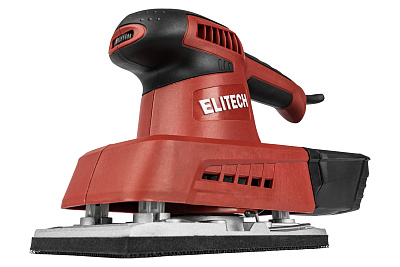 Шлифмашина вибрационная ELITECH МШВ 0319Э 250Вт, 90х182мм - фото 3