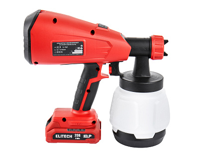 Краскопульт аккумуляторный КА 20-26П (E2208.032.01) - фото 4