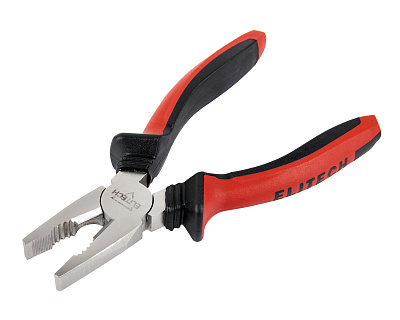 Плоскогубцы комбинированные ELITECH ДМ 110302 180 мм - фото 4