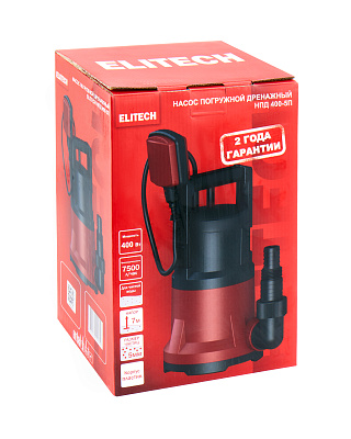 Насос погружной дренажный НПД 400-5П - фото 7