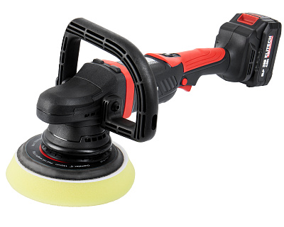 Машина полировальная аккумуляторная ELITECH HD CPM 2015SLR 20 В, 180 мм, 1х4,0 Ач - фото 5