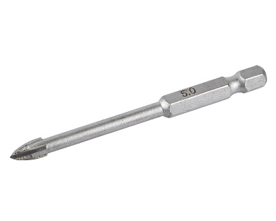 Сверло 5х70мм HEX1/4'' стекло 1820.104800 - фото 2