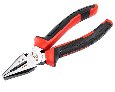 Плоскогубцы комбинированные  ELITECH  110201 160 мм, сталь CrV - фото 2