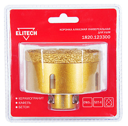 Коронка алмазная, 83мм х М14 1820.123300