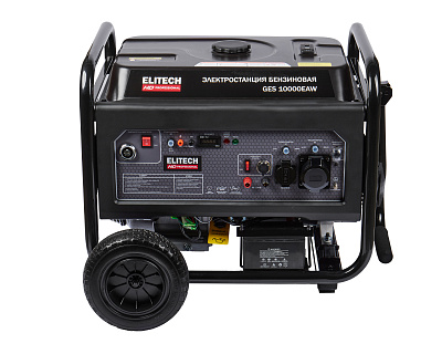 Генератор бензиновый GES 10000EAW - фото 2