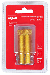 Коронка алмазная, 27мм х М14 1820.121700