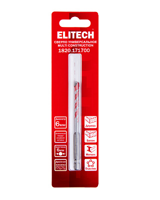 Сверло Multi Construction 6мм 1820.171700 - фото 7