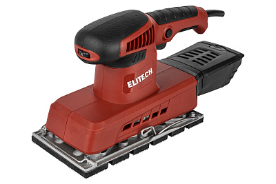 Шлифмашина вибрационная ELITECH МШВ 0423Э 380Вт, 113х228мм - фото 1