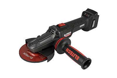 Шлифмашина угловая аккумуляторная ELITECH HD CAG 2012DSL 20 В, 125 мм, без АКБ и ЗУ - фото 1