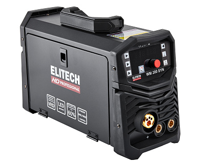 Инвертор сварочный MIG/MAG ELITECH HD WM 200 SYN 5,9 кВт, 200 А, 1,0 мм - фото 8
