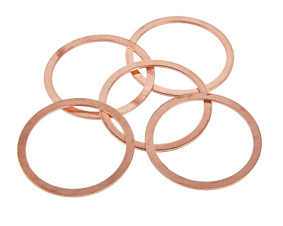 Кольцо медное, 5шт 1110.012800 - фото 1