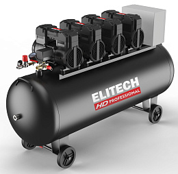 Компрессор безмасляный ELITECH HD ACF 1200-200S 7,2кВт, 1200л/мин, 200л