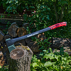 Сбалансированный центр тяжести обеспечивает правильное распределение массы и повышенную силу удара и раскалывания.