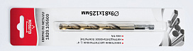 Сверло 9х125 HSS-G+TiN HEX1/4'' 1820.105500