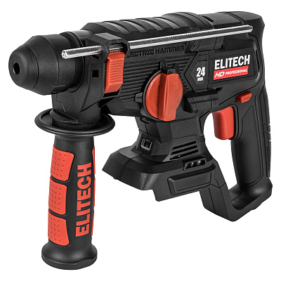 Перфоратор аккумуляторный ELITECH HD CRH 2024BL 20В, 2,5Дж, без АКБиЗУ - фото 1