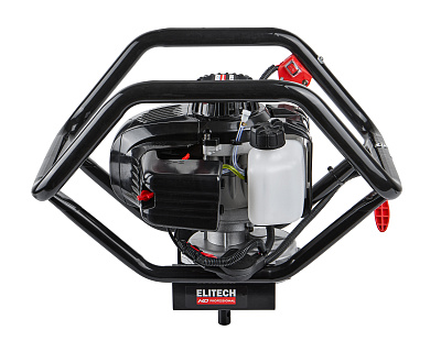 Мотобур бензиновый ELITECH HD EA 70D43 3,3л.с., 300мм - фото 4