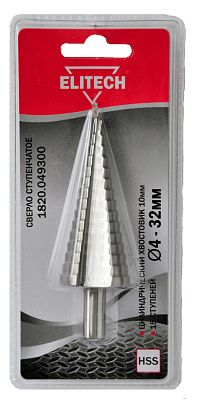 Сверло 4-32мм HEX1/4'' ступенчатое 1820.049300 - фото 1