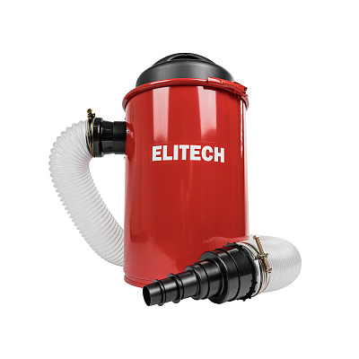 Пылесос для стружки ELITECH ПДС 1100К 1100Вт, 25мбар , 50л - фото 2