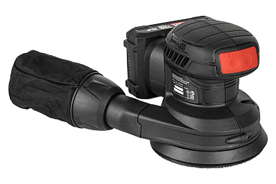 Шлифмашина эксцентриковая аккумуляторная ELITECH HD COS 2012BL 20 В, 125 мм, 1х2,0 Ач - фото 8