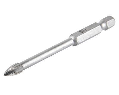 Сверло 5х70мм HEX1/4'' стекло 1820.104800 - фото 4
