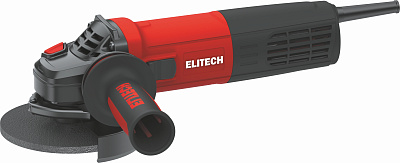 Шлифмашина угловая ELITECH МШУ 1412Э 1400Вт, 125мм - фото 1