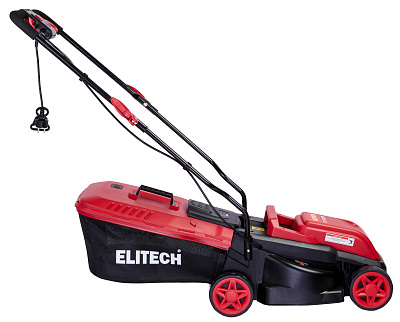 Газонокосилка электрическая ELITECH ГЭ 1232ТK 1,2кВт, 32см - фото 4