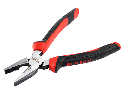 Плоскогубцы комбинированные ELITECH 110203 210 мм, сталь CrV - фото 3