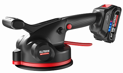 Вибратор-стеклодомкрат ELITECH HD CTV 2016 20В, 50кг, 3000-6000виб/мин - фото 1