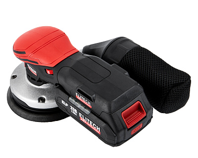 Шлифмашина эксцентриковая аккумуляторная ELITECH HD COS 2012SL 20 В, 125 мм, 2х2,0 Ач - фото 8