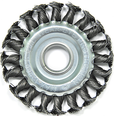 Щетка 22.2х100 проволока 0.5мм 1820.073300 - фото 1