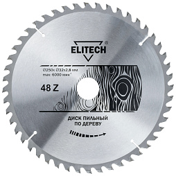 Диск пильный 250х32/30 48зуб 1820.056500
