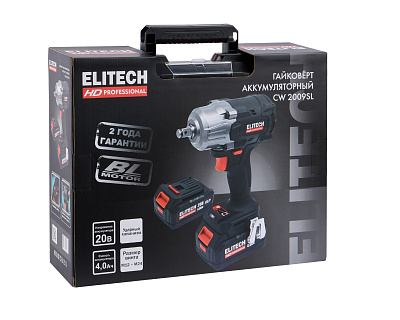 Гайковёрт аккумуляторный CW 2009SL (E2201.059.02) - фото 11