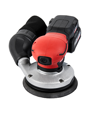 Шлифмашина эксцентриковая аккумуляторная ELITECH HD COS 2012SL 20 В, 125 мм, 2х2,0 Ач - фото 6