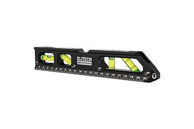 Уровень брусковый ELITECH HD 320306 23 см, 4 колбы - фото 4