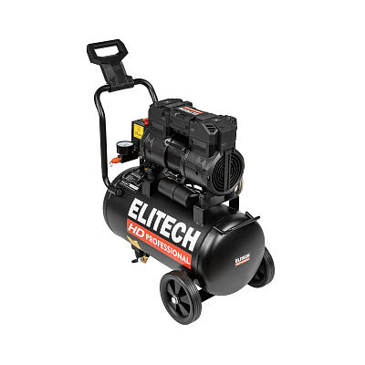 Компрессор безмасляный ELITECH HD ACF 300-24S 1,5кВт, 300л/мин, 24л - фото 8