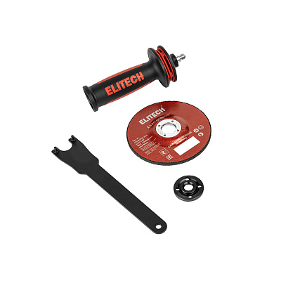 Шлифмашина угловая аккумуляторная ELITECH HD CAG 2012DSL 20 В, 125 мм, без АКБ и ЗУ - фото 12