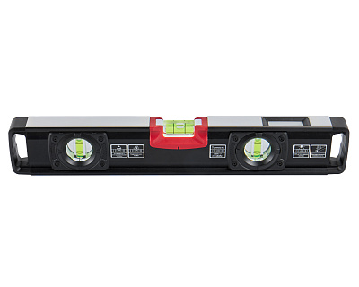 Уровень пузырьковый магнитный ELITECH HD  320301 40 см, 3 глазка - фото 2