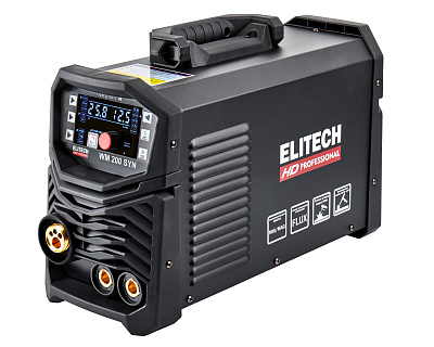 Инвертор сварочный MIG/MAG ELITECH HD WM 200 SYN 5,9 кВт, 200 А, 1,0 мм - фото 1