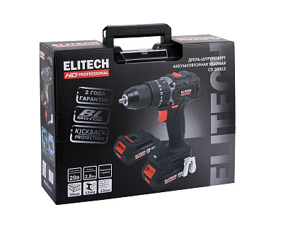 Дрель аккумуляторная ударная CD 20ISL2 (E2201.041.01) - фото 11