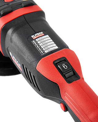 Машина полировальная аккумуляторная ELITECH HD CPM 2015SL 20 В, 180 мм, 1х4,0 Ач - фото 10