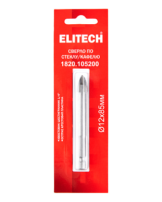 Сверло 12х85мм HEX1/4'' стекло 1820.105200 - фото 6